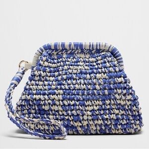Banana Republic Straw Clutch
